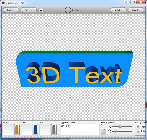 3d图标制作软件(binerus 3d text) 1.0.