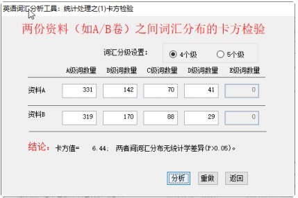 英语词汇分析工具下载 英语词汇分析工具下载