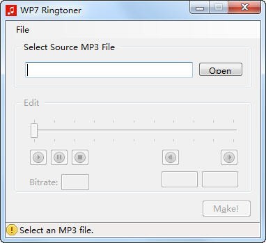 WP7铃声制作软件WP7 Ringtoner 1.04