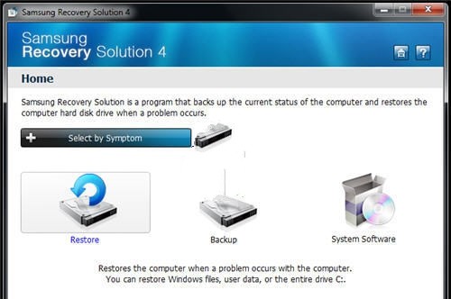 Что такое samsung recovery solution 5 на ноутбук