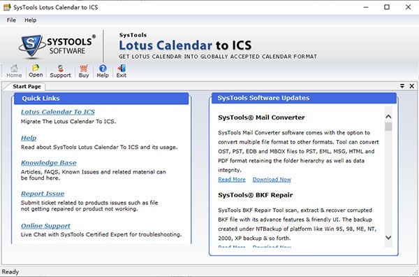 SysTools Lotus Calendar To ICS(ʼ)