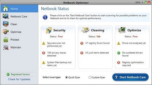 Netbook Optimizer(系统优化软件)