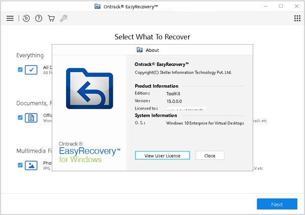 Ontrack EasyRecovery