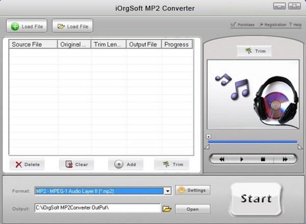 iOrgSoft MP2 Converter(音频格式转换工具)