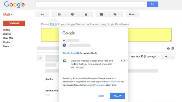 Simple Gmail Notes(邮件标签添加插件)