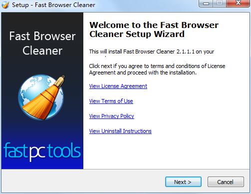 Fast Browser Cleaner