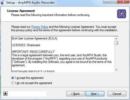 AnyMP4 Audio Recorder