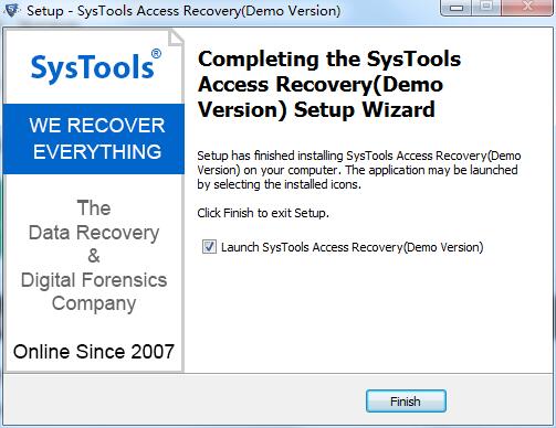 SysTools Access recovery