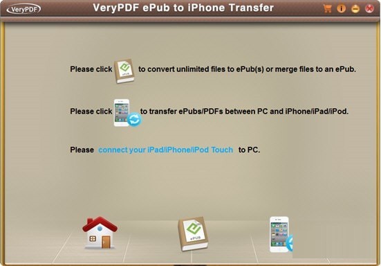 VeryPDF ePub to iPhone Transfer 