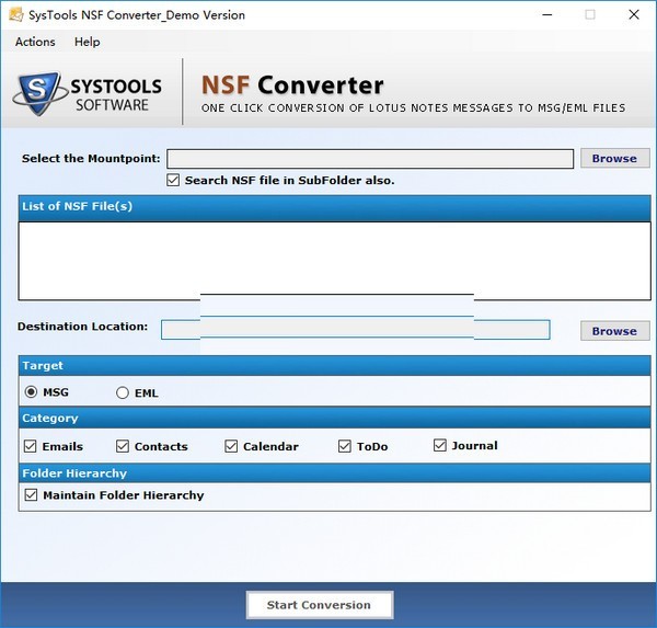 SysTools NSF Converter(NSFת)