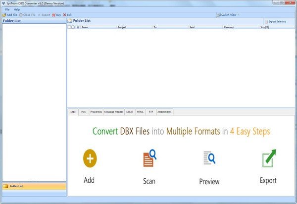 SysTools DBX Converter(DBXʽת) 