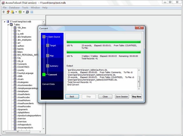 AccessToExcel(accessexcel)