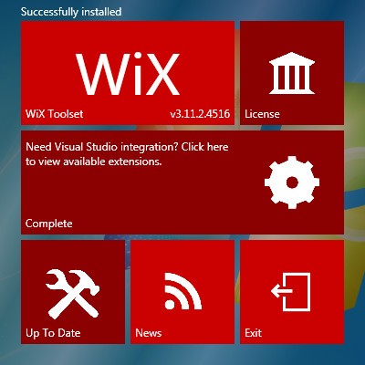 WiX Toolset(安装程序打包工具) V3.11.2