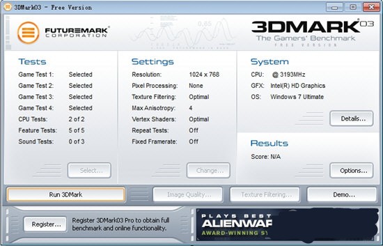 3DMark03İ