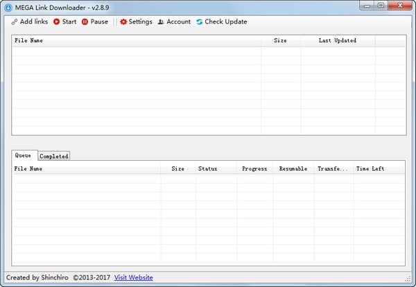 MEGA Link Downloader(���̲��������ع���)