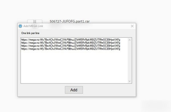 MEGA Link Downloader(���̲��������ع���)