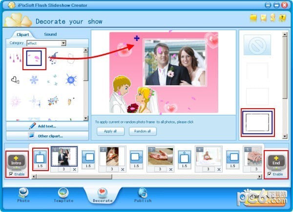 iPixSoft Flash Slideshow Creator(flash)