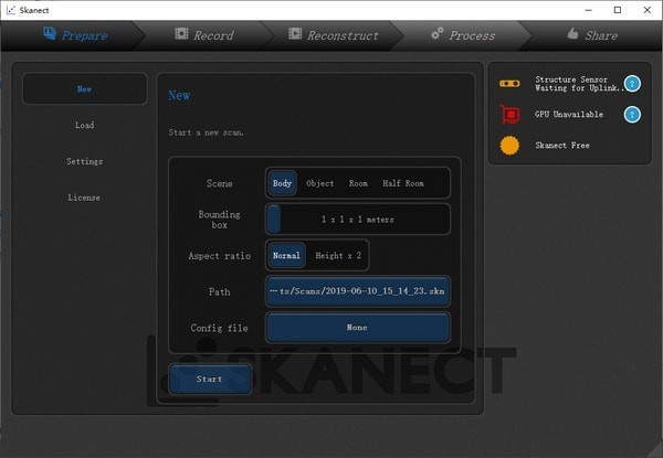 Skanect Pro(άģɨ)