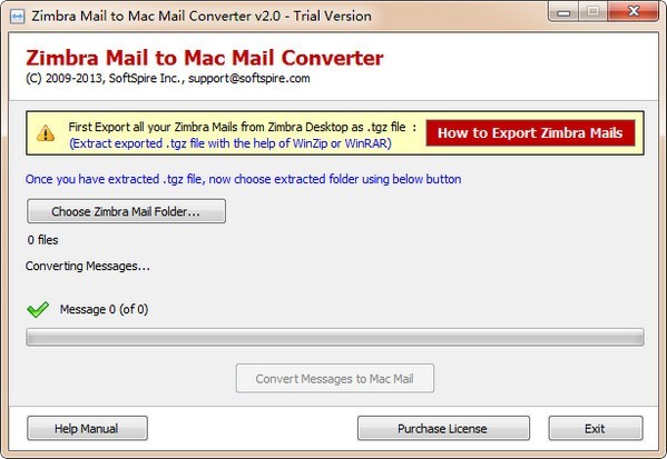 Zimbra Mail to Mac Mail Converter