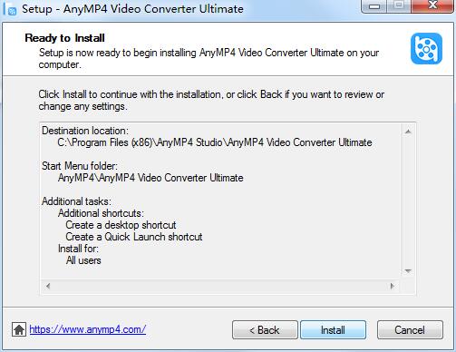 AnyMP4 Video Converter Ultimate