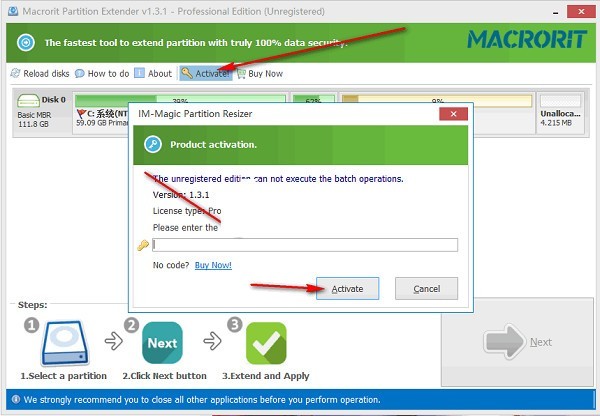 Macrorit Partition Extender Pro 2.3.1 download the last version for android