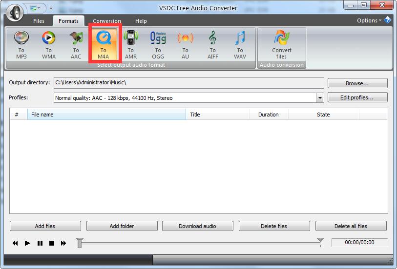 VSDC Free Audio Converter