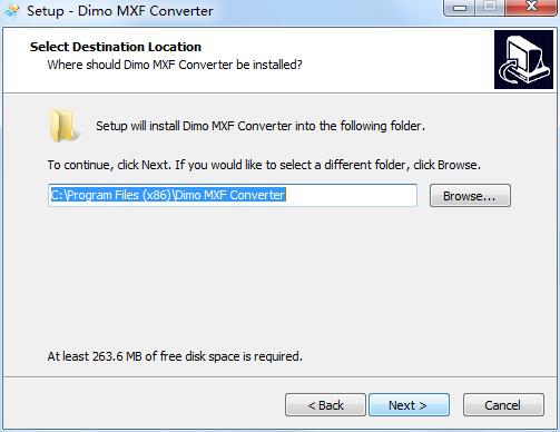 Dimo MXF Converter