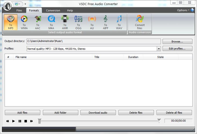 VSDC Free Audio Converter