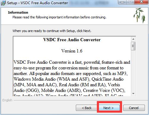 VSDC Free Audio Converter