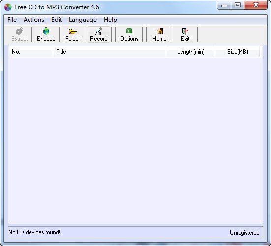 CD/MP3ת(Free CD to MP3 Converter)