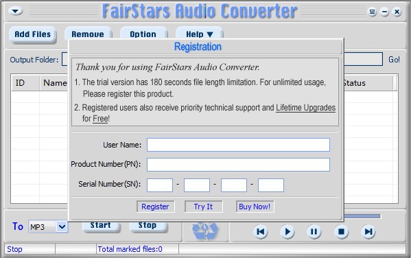 FairStarsAudioConverter