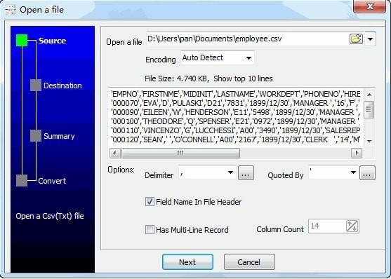 Data File Converter