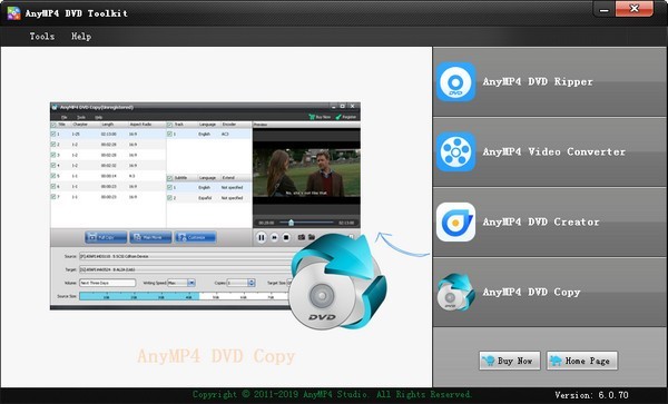 AnyMP4 DVD Toolkit(DVD๦ܹ)