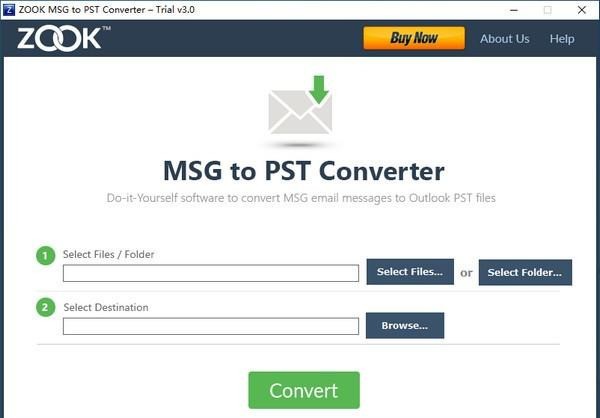 &8203;ZOOK MSG to PST Converter