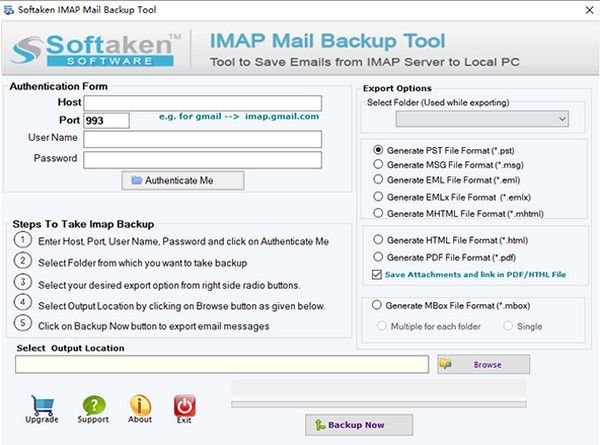 Softaken IMAP Mail Backup Tool(ʼݹ)