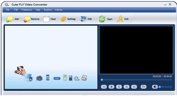 【Cute FLV Video Converter】Cute FLV Video Converter视频转换工具 4.8.0.16