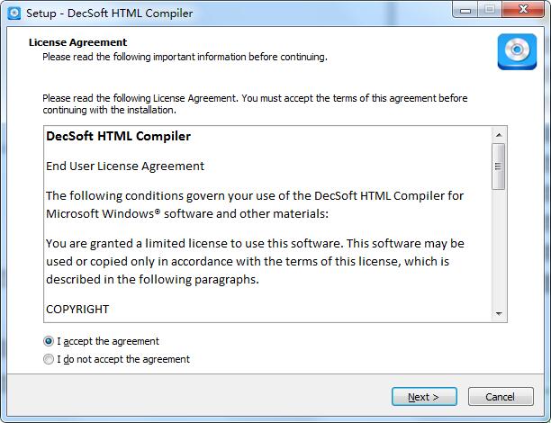 DecSoft HTML Compiler