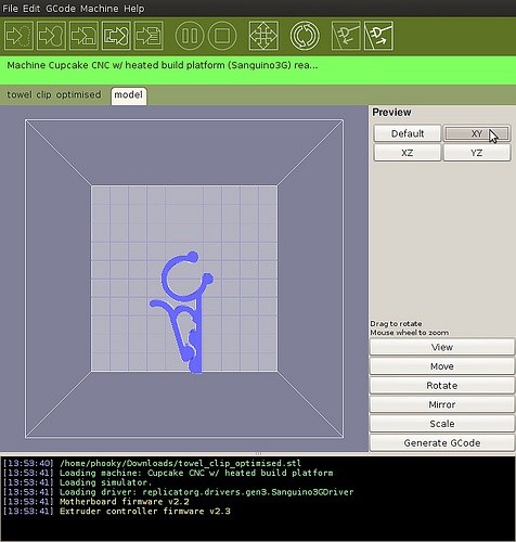 3d打印机控制软件(ReplicatorG)