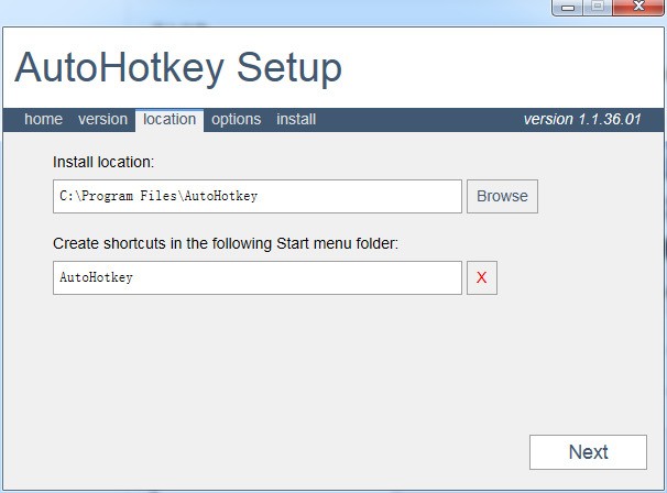 AutoHotkey热键脚本语言官方下载