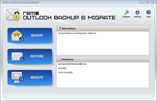 OutlookݺǨ|Remo Outlook Backup and Migrate