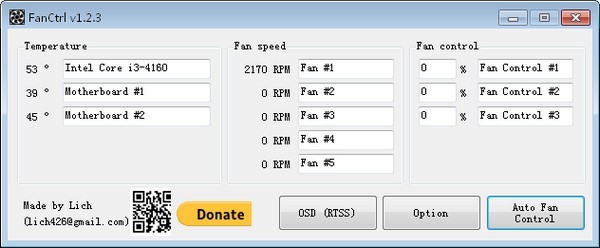 FanCtrl电脑风扇控制软件