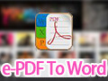 e-PDF To Word Converter 2.501