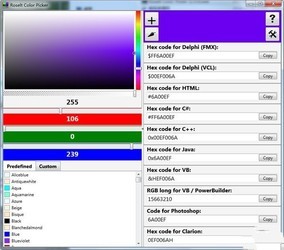 RoseltColorPicker颜色提取器