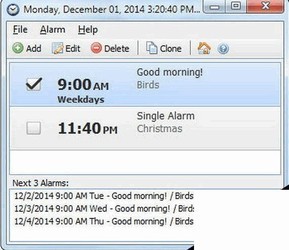 FreeAlarmClockPortable