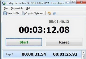 FreeStopwatchPortable