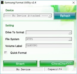 三星移动硬盘格式化工具(SamsungFormatUtility)