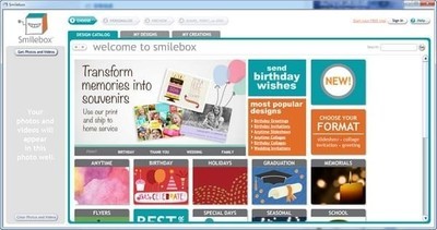 smilebox(Flash相册和幻灯片制作工具)