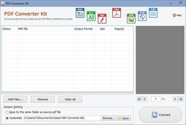 AdeptPDFConverterKit(万能PDF转换器)