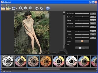 xnSketch照片转手绘软件