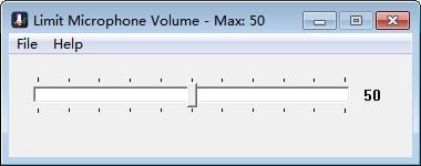 LimitMicrophoneVolume(限制麦克风音量工具)